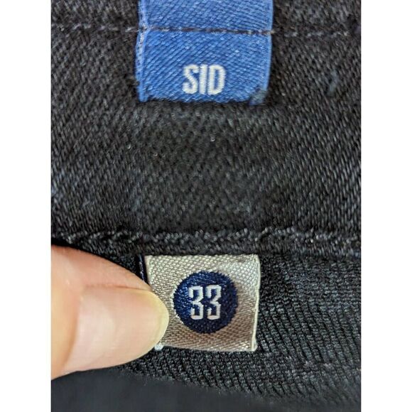 Citizens of Humanity Sid Men's Black High Rise Straight Leg Jeans Size 33/27 - Picture 4 of 5